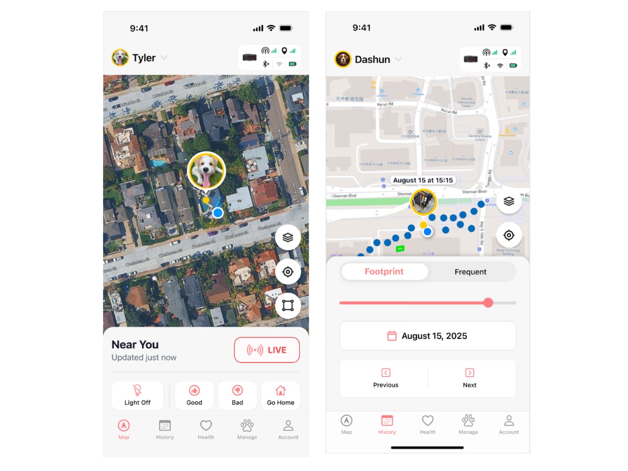 SATELLAI Collar app 2