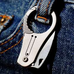 SpearEdge Mini Titanium EDC Knife Crowdunding
