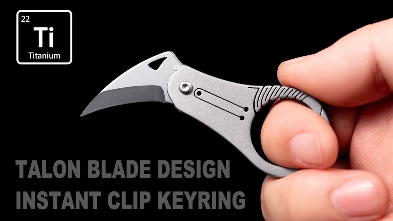 SpearEdge Mini Titanium EDC Knife