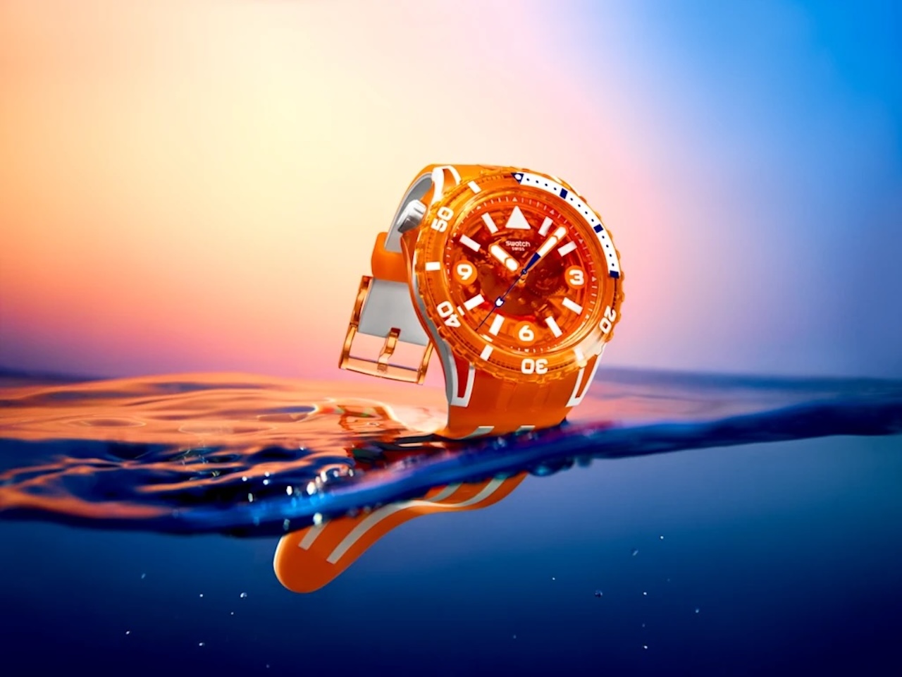 Swatch SCUBAQUA Collection Orange