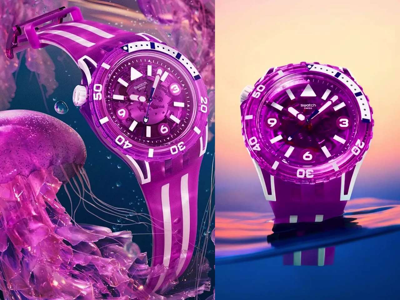 Swatch Scubaque FLOWER HAT