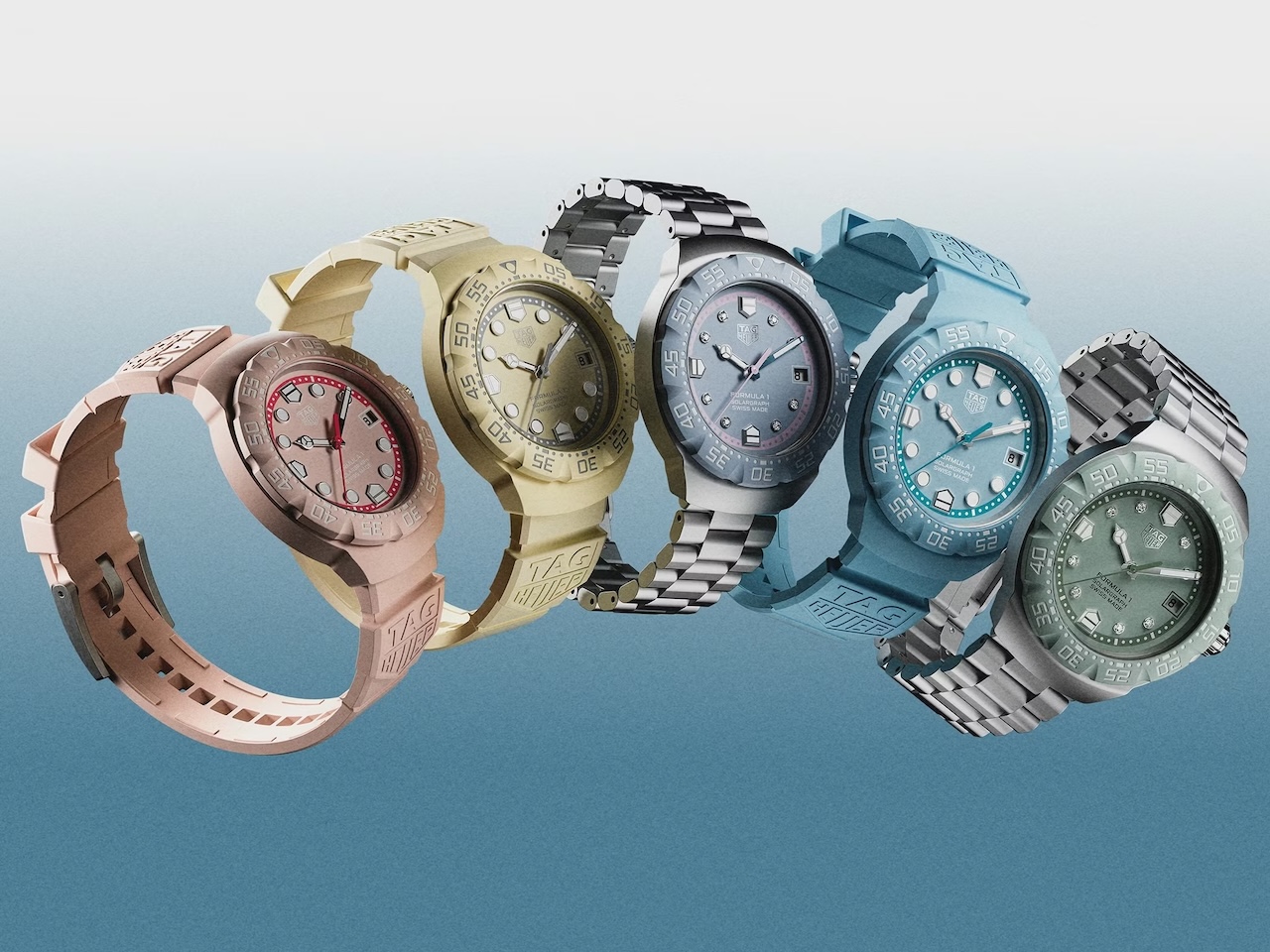 TAG Heuer Formula 1 Solargraph Pastel
