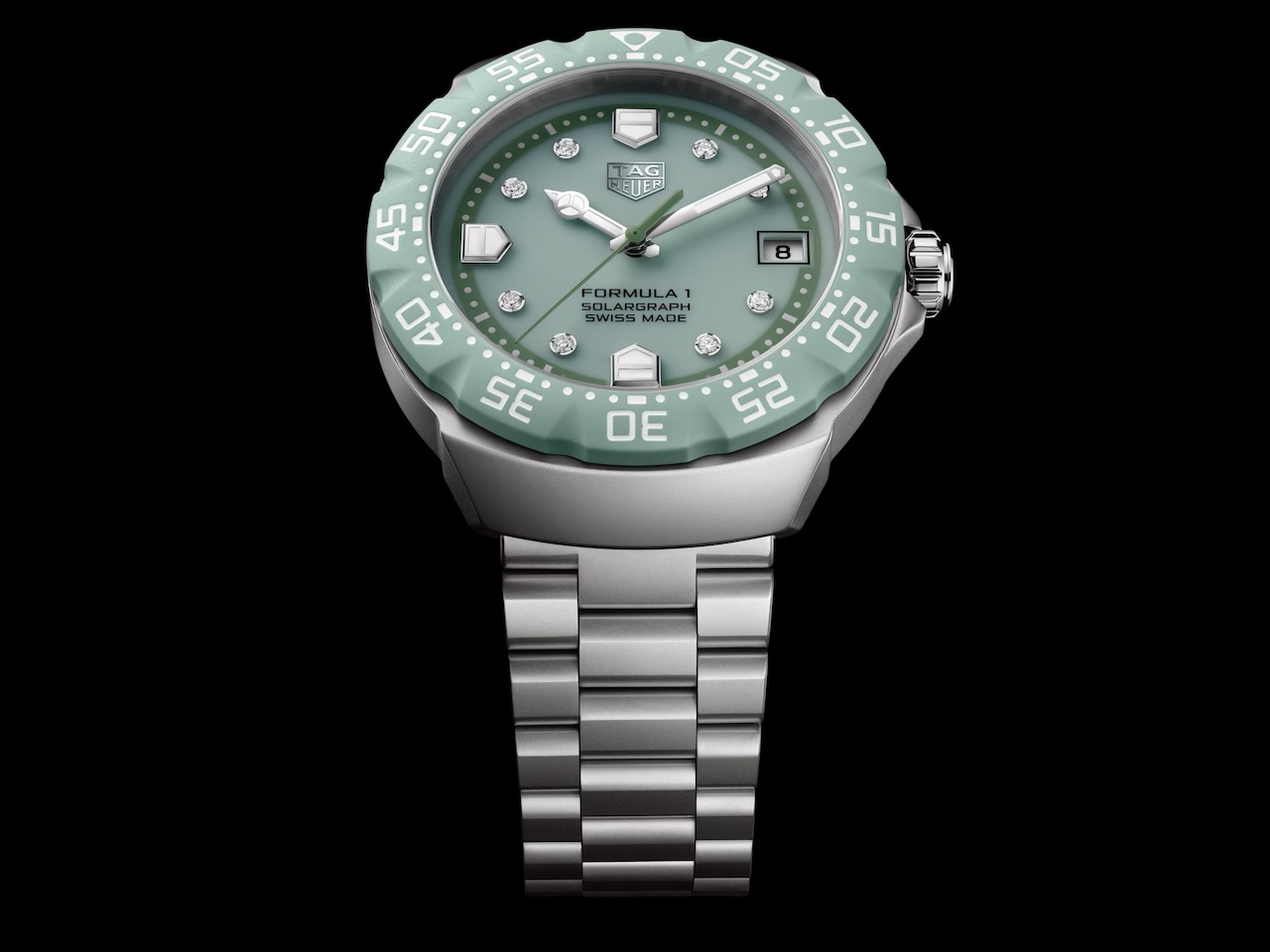 TAG Heuer Formula 1 Solargraph Pastel Mushroom 2