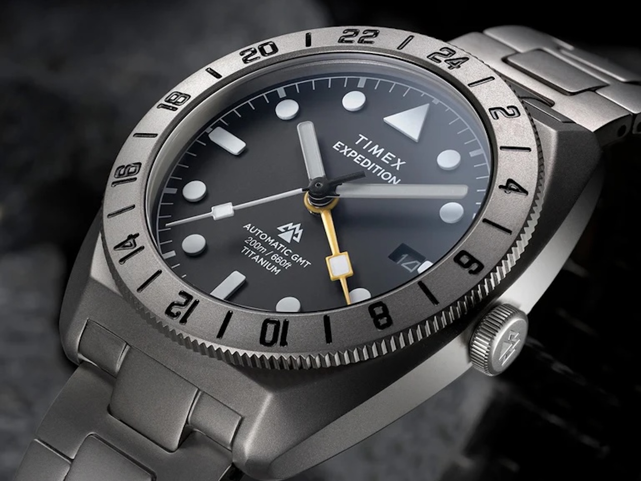 Timex Expedition Pioneer Titanium Automatic GMT Like Roler