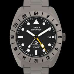 Timex Expedition Pioneer Titanium Automatic GMT Product Design