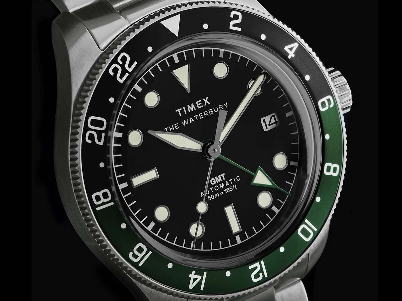Timex Waterbury Heritage Automatic GMT Watch Features