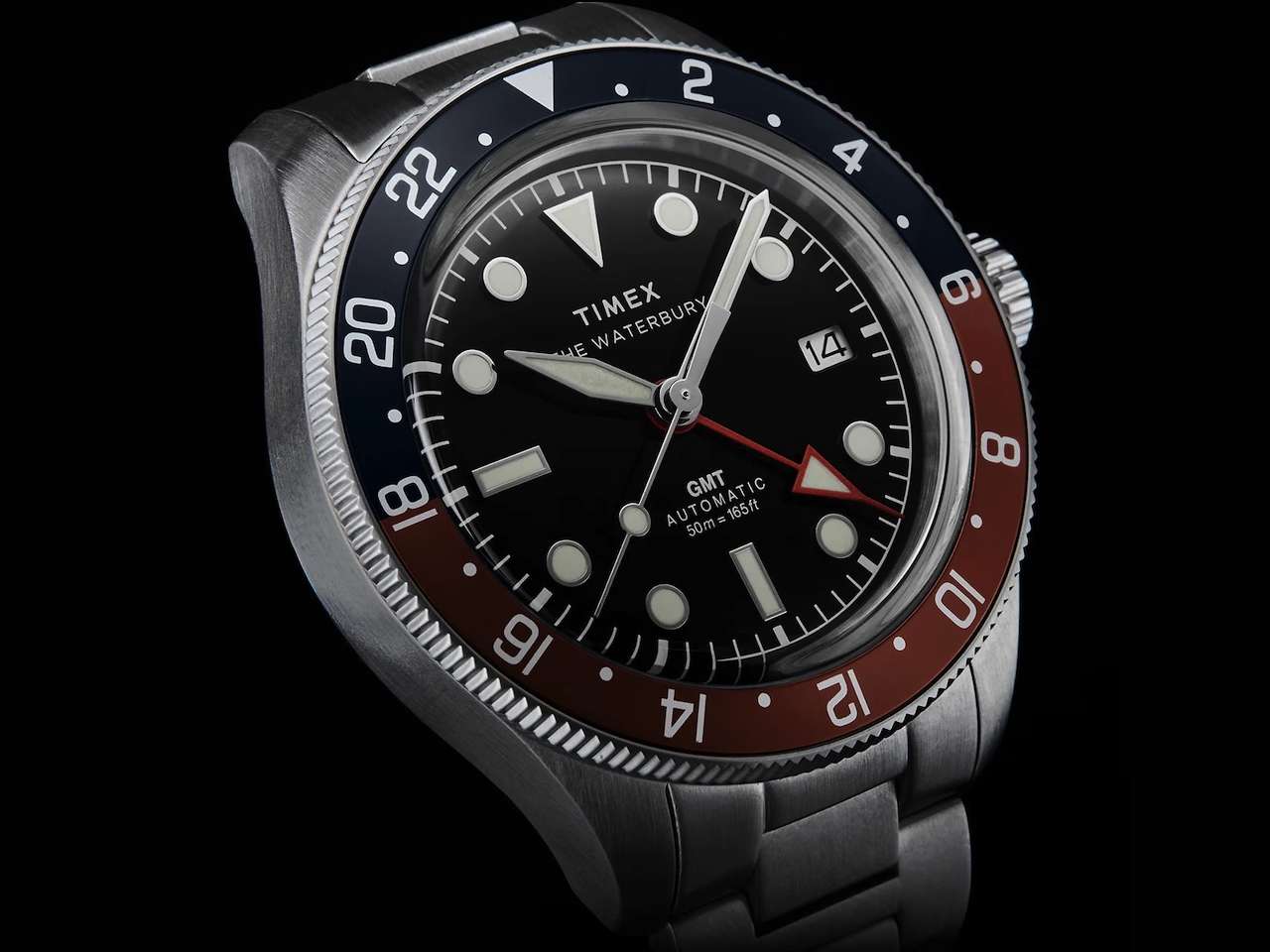Timex Waterbury Heritage Automatic GMT Watch Where to Buy