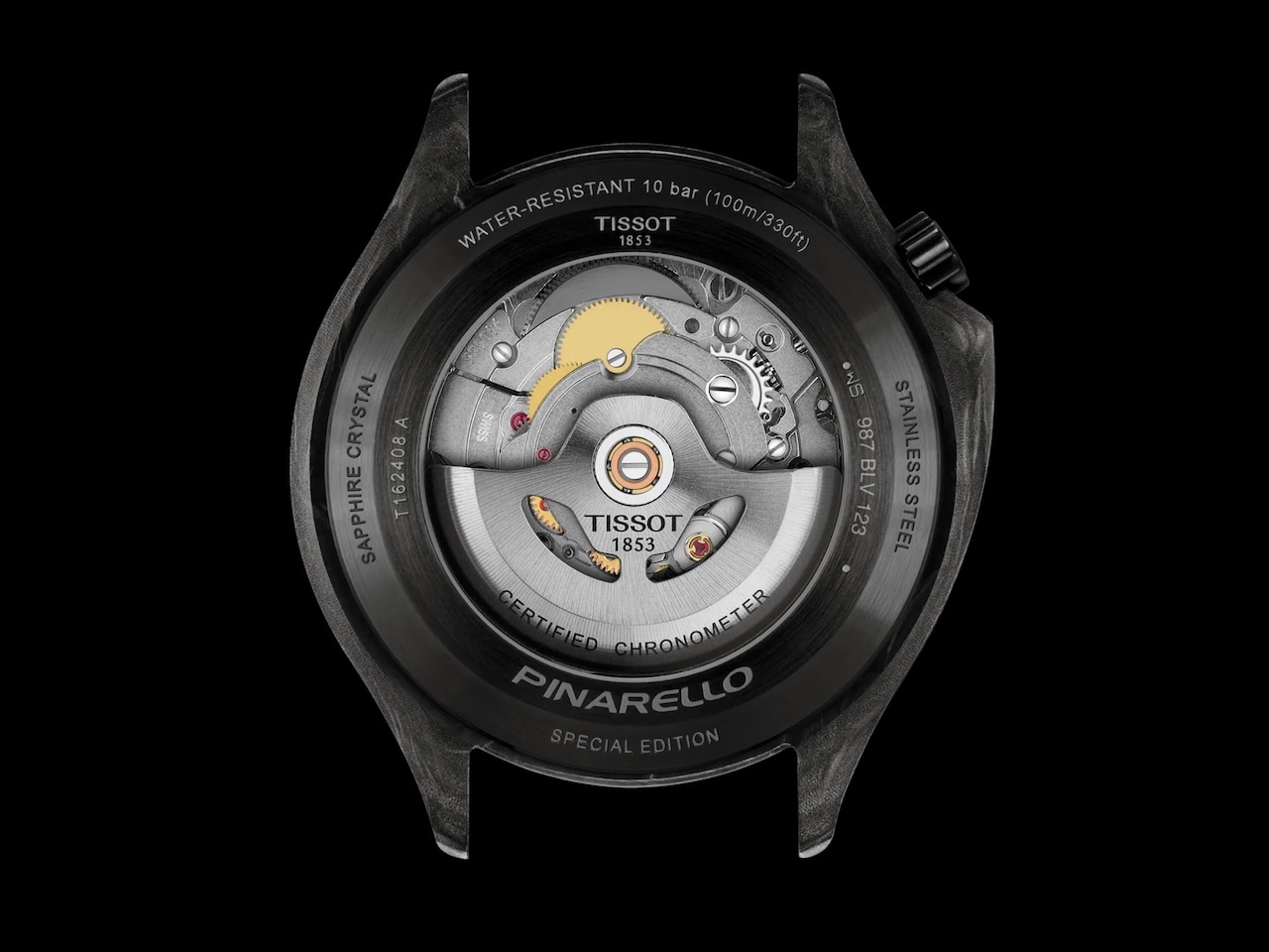 Tissot Pinarello 43mm Back
