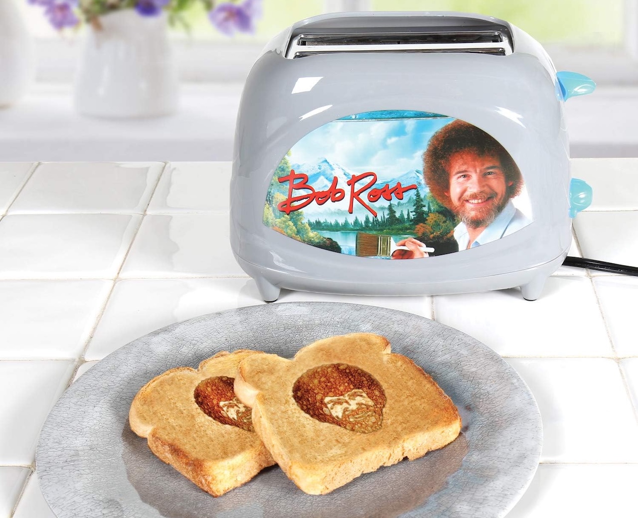 Uncanny Brands Bob Ross Toaster