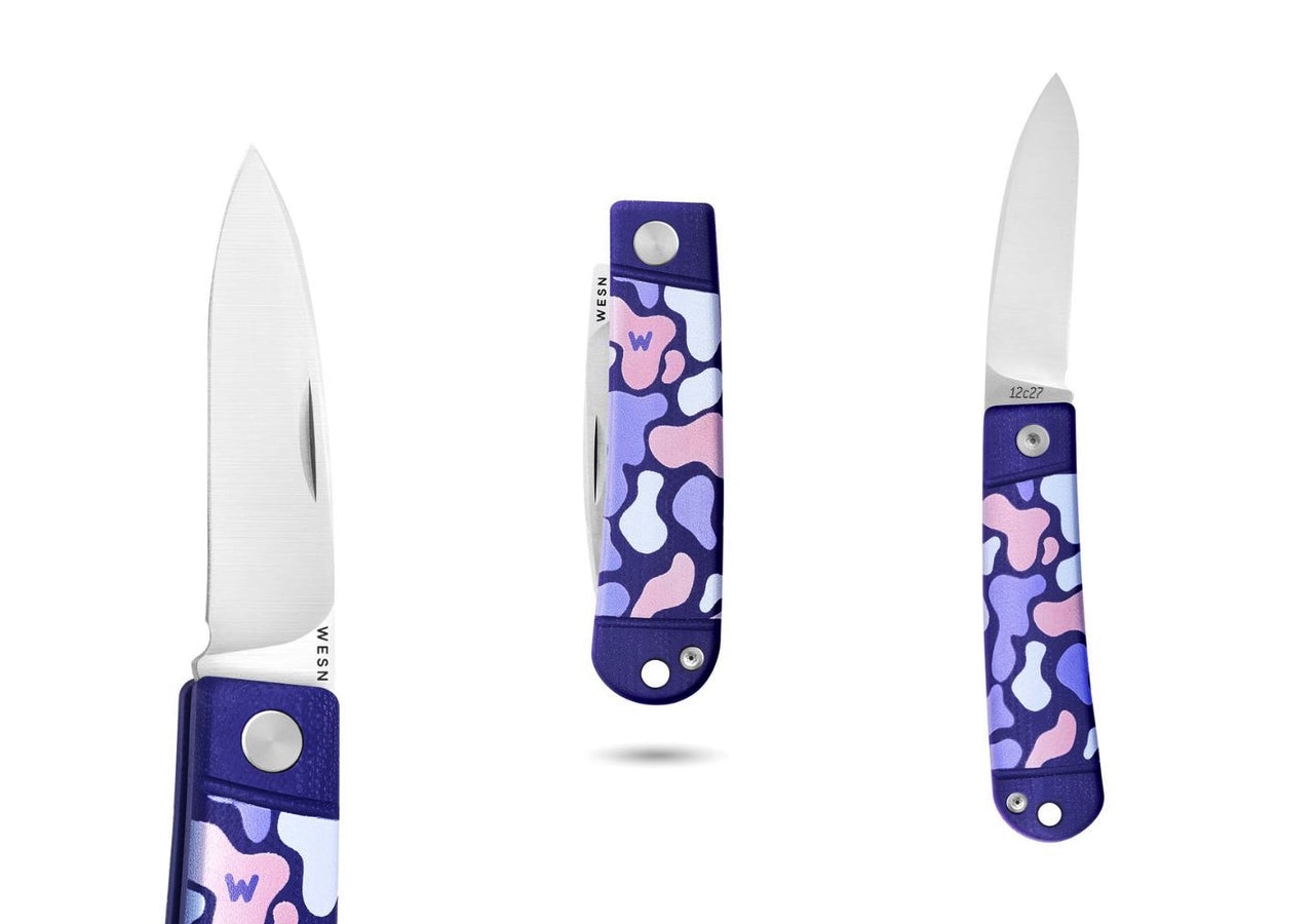 WESN The Henry Pastel Camo Knife Collection 2