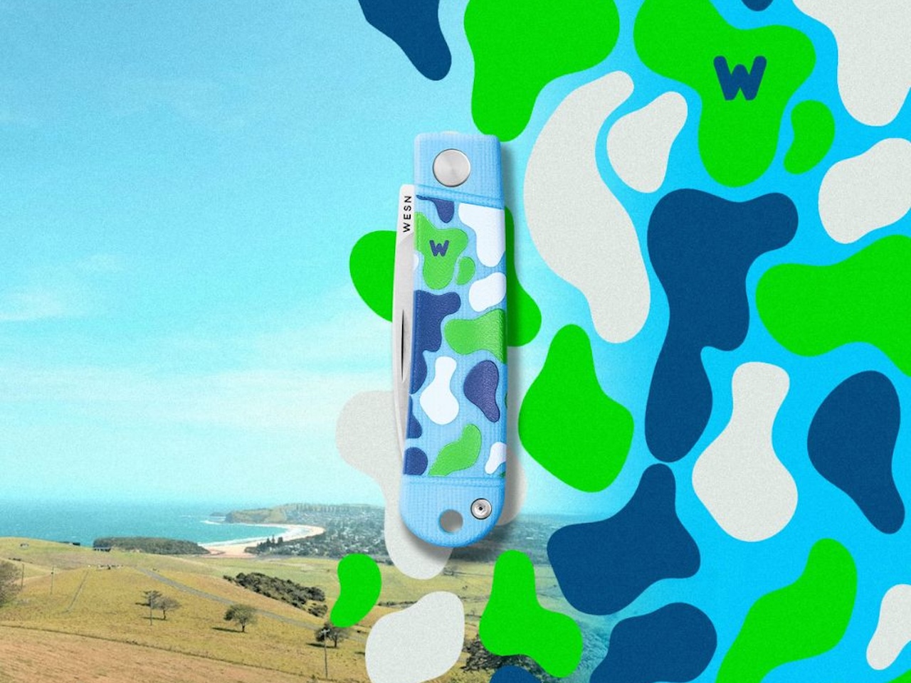 WESN The Henry Pastel Camo Knife Collection