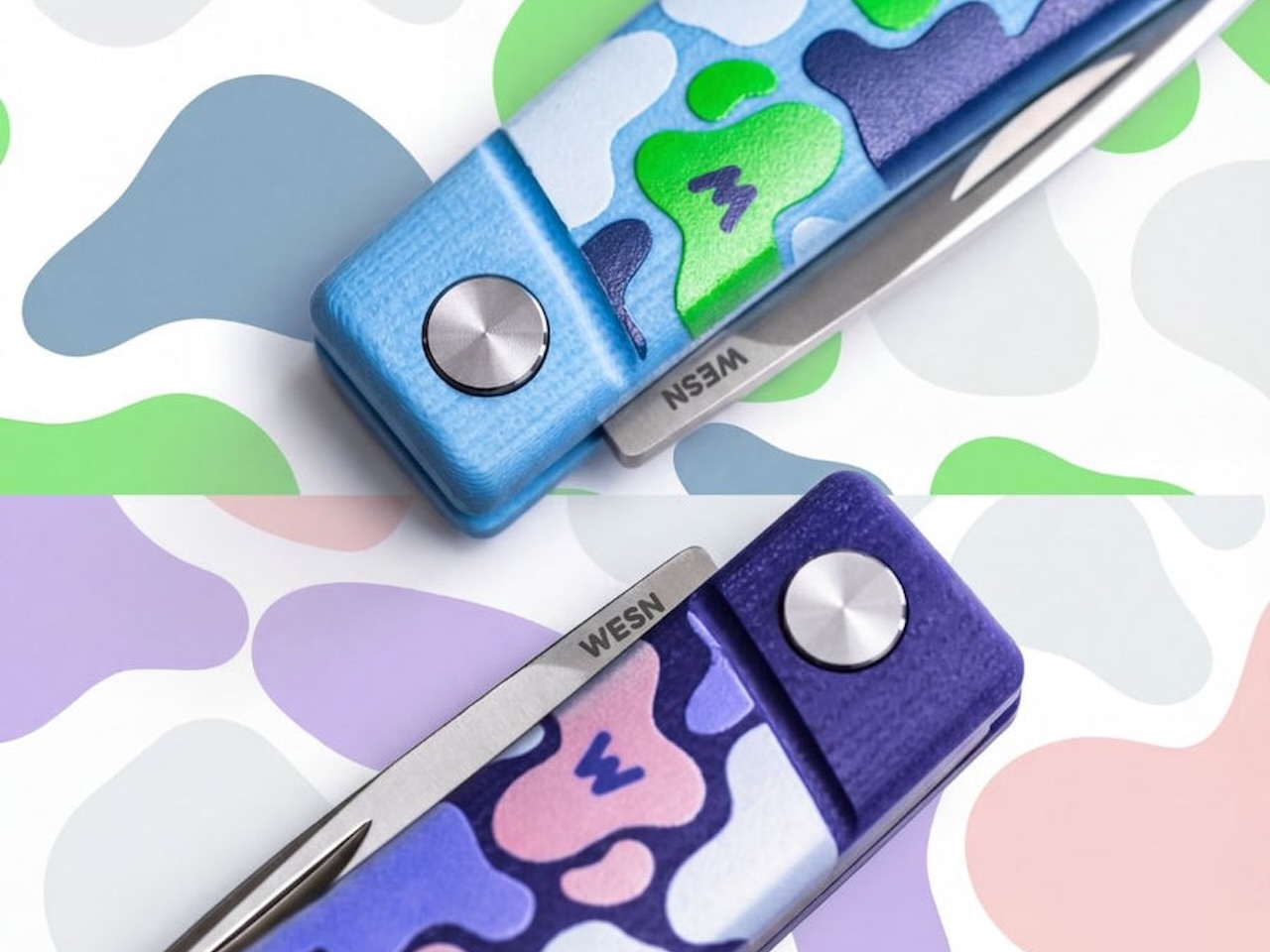 WESN The Henry Pastel Camo Knife Collection