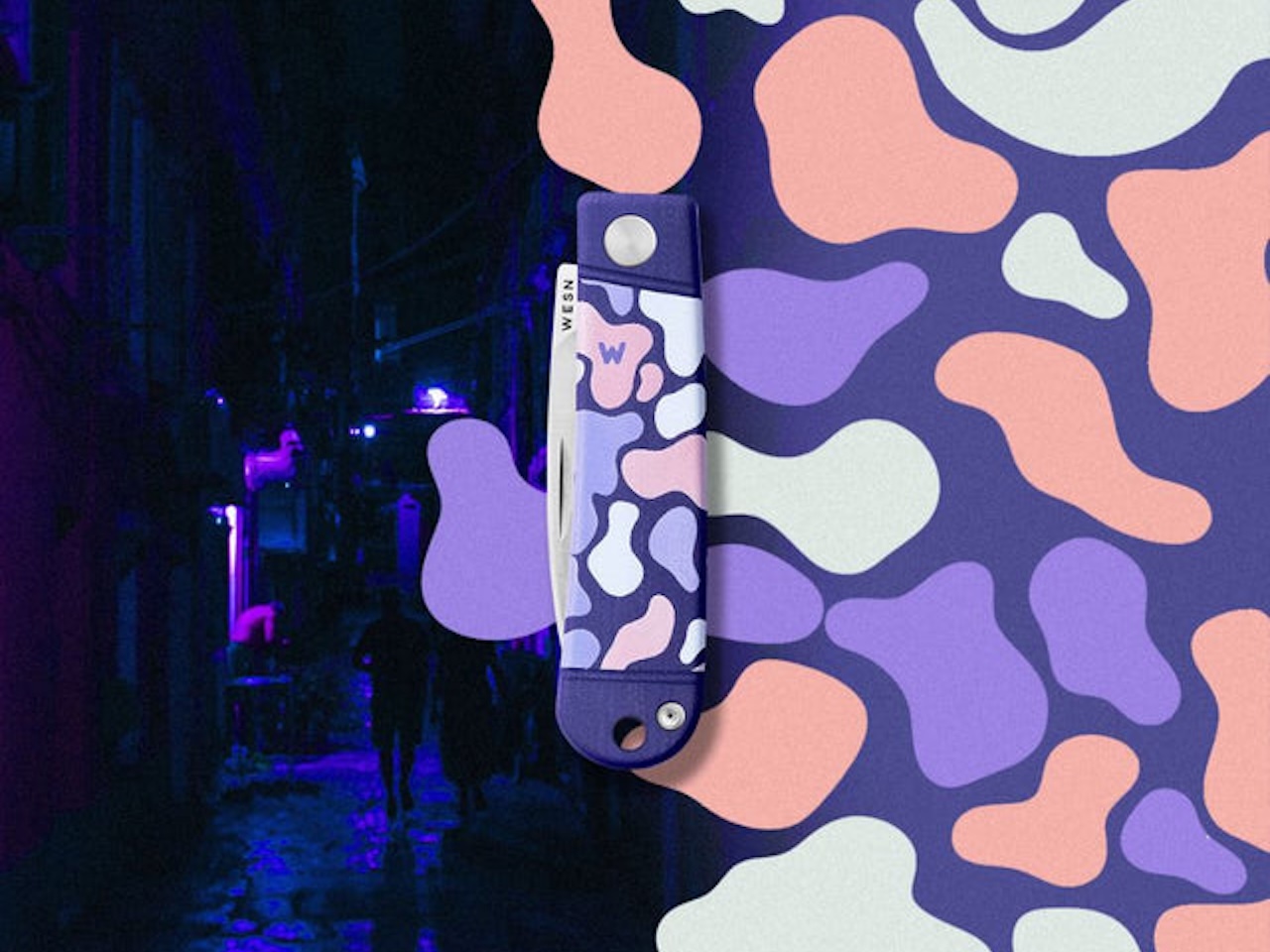 WESN The Henry Pastel Camo Knife Collection