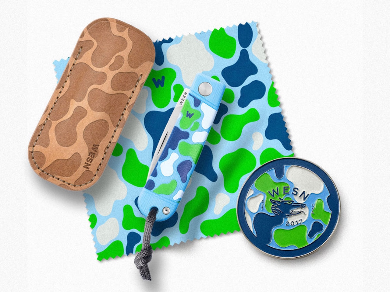 WESN The Henry Pastel Camo Knife Collection