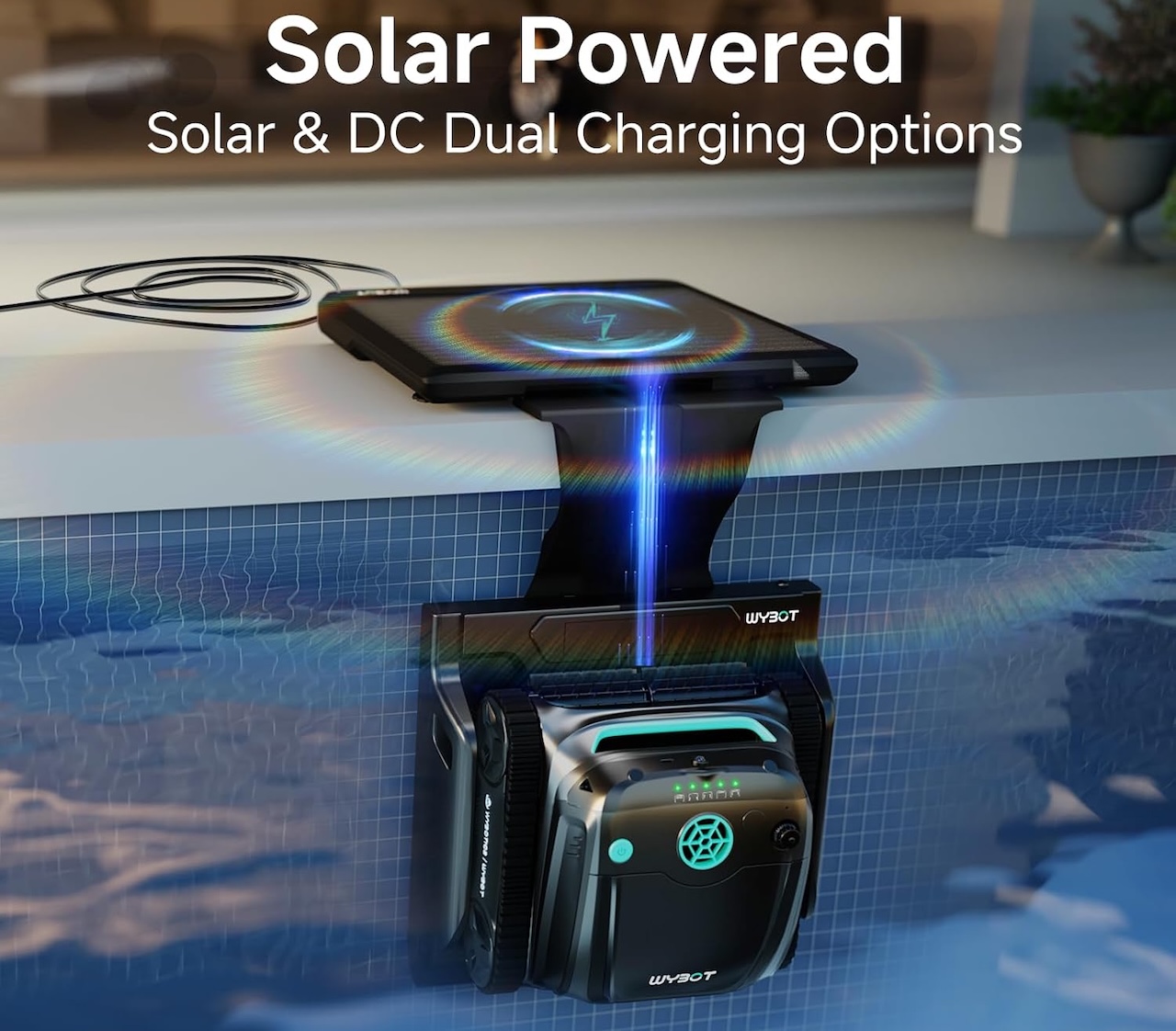 Wybot S2 Solar Robotic Pool Cleaner