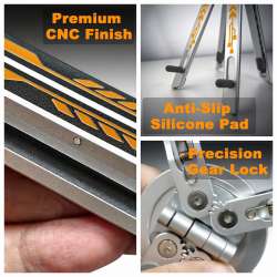 XDock Foldable Magnetic Stand for Phone Tablet & Laptop