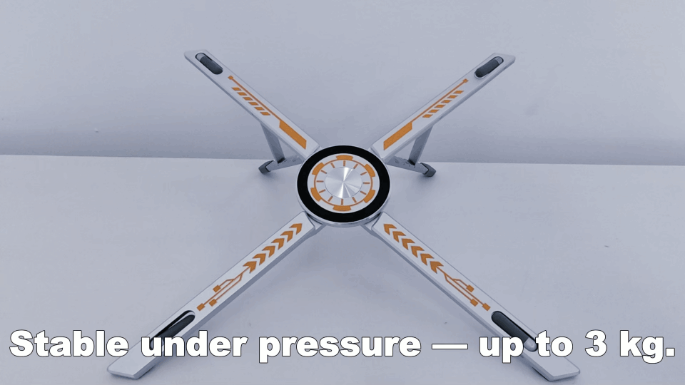 XDock Foldable Magnetic Stand for Phone Tablet & Laptop Demo