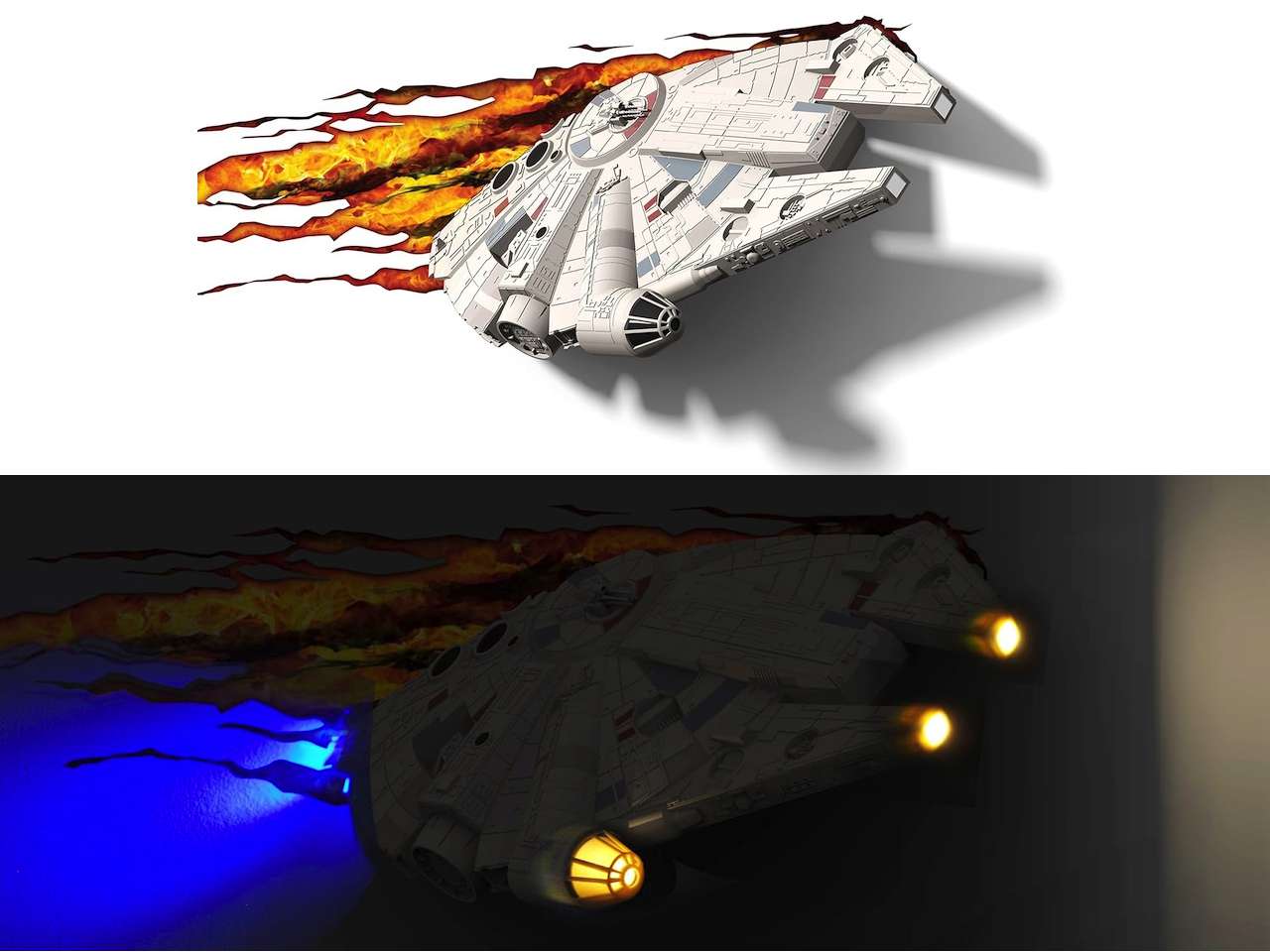 3DLightFX Star Wars Wall Lamps