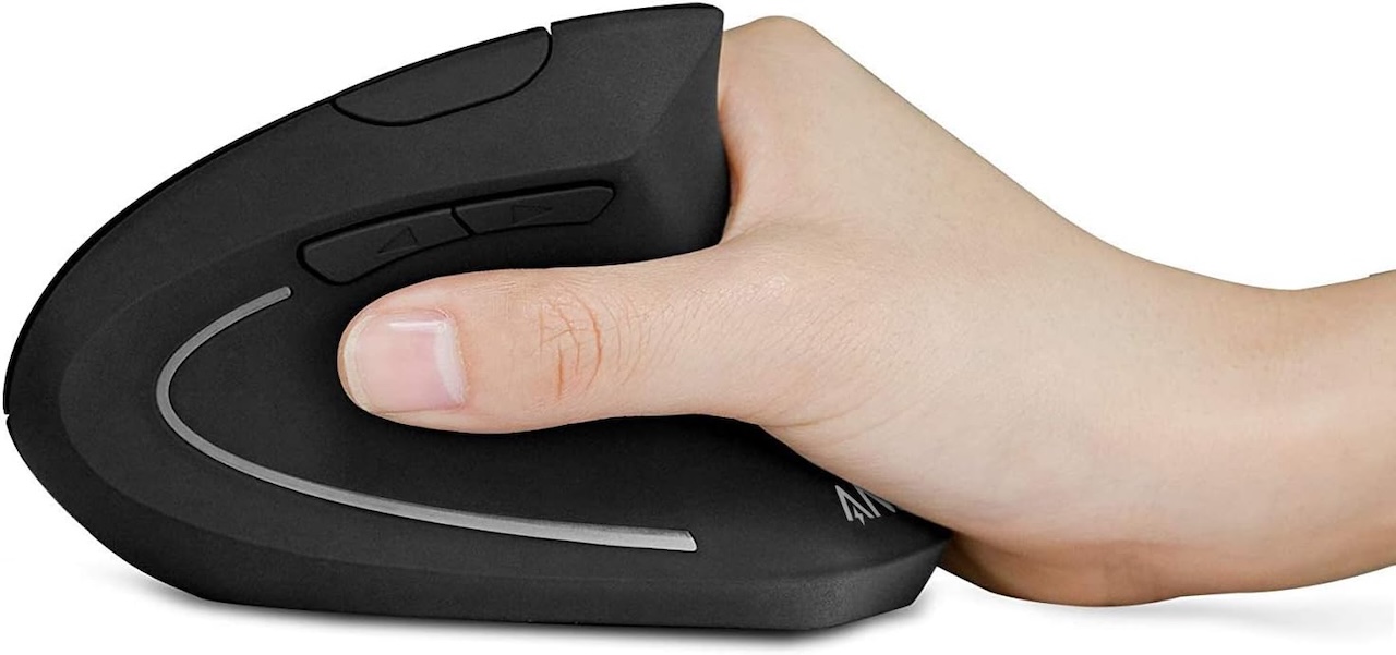 Anker 2.4G Wireless Vertical Ergonomic Optical Mouse for Work