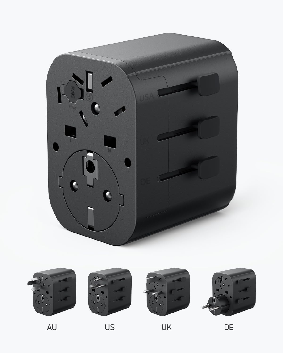 Anker 312 Outlet Extender Travel Adapter (A9212)