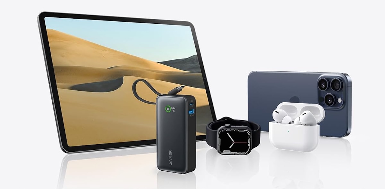 Anker Nano Power Bank 30W, built-in USB-C
