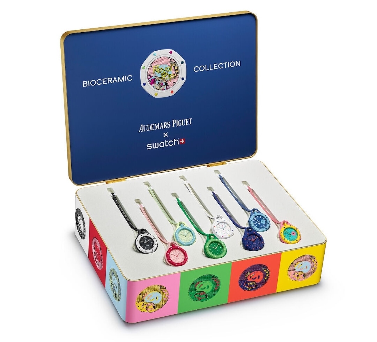 Audemars Piguet & Swatch Bioceramic Royal Pop Collection