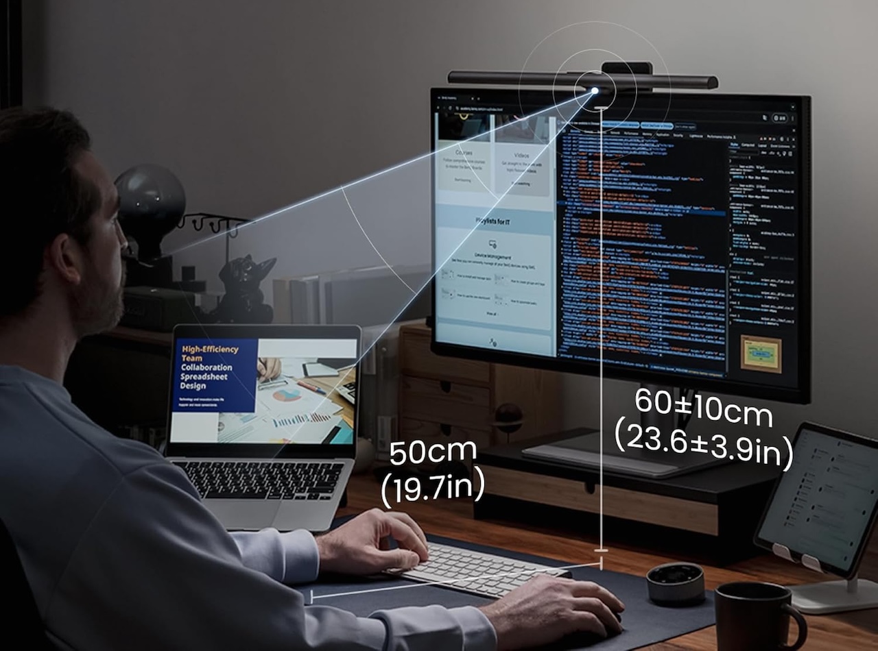 BenQ ScreenBar Halo 2 LED Monitor Light Bar