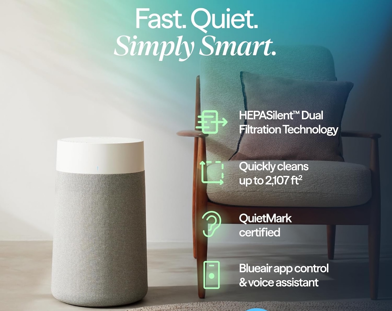 BlueAir Blue Pure 311i Max Smart Air Purifier