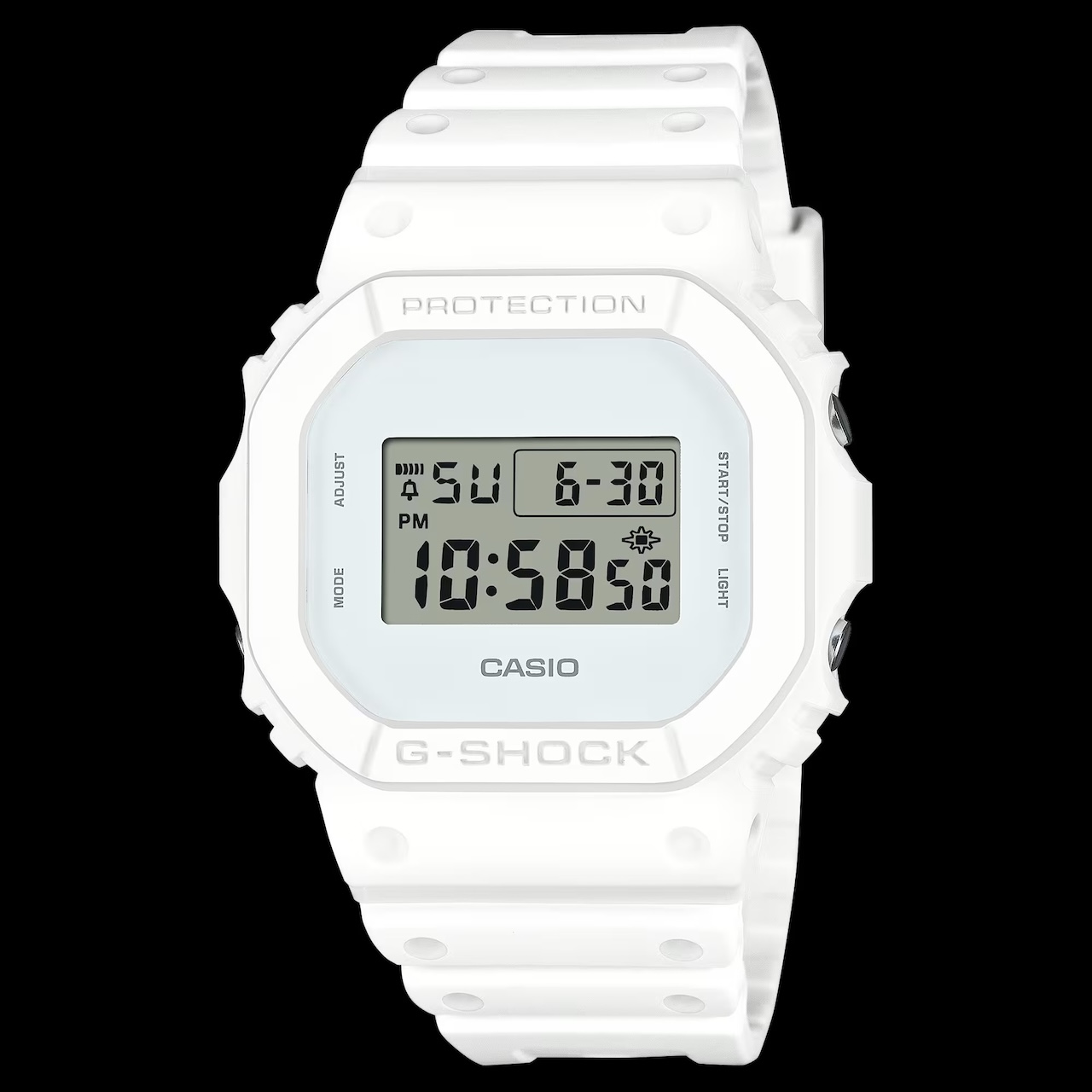Casio DW5600WW-7 White
