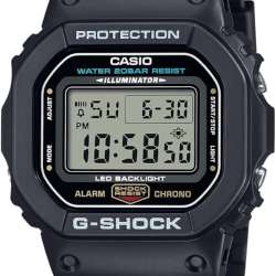 Casio G-Shock Shock Resistant DW5600UE-1V Men's Water Resistant Black Resin Sport Watch