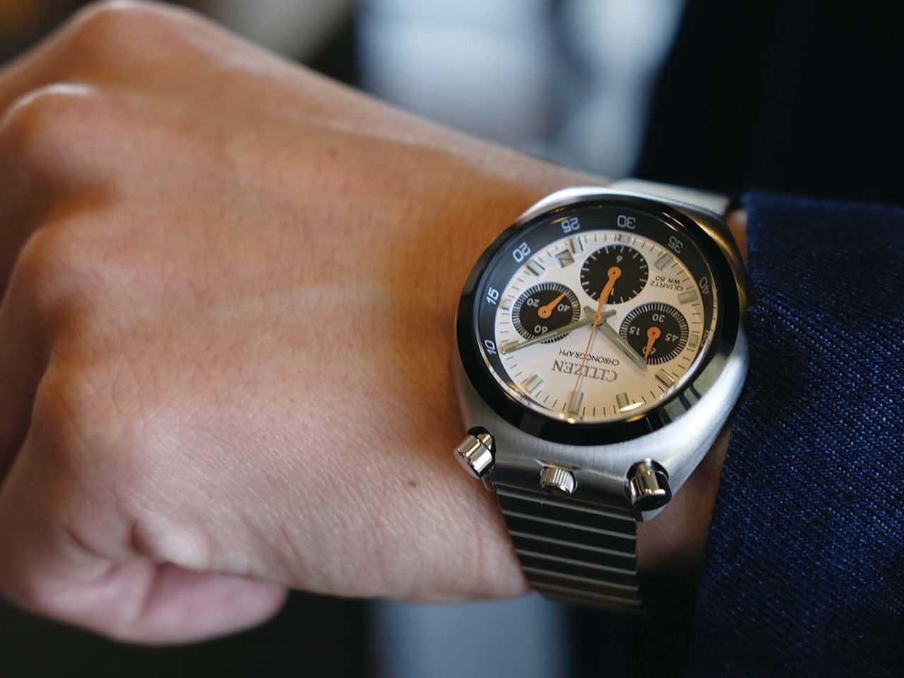 Citizen Challenge Timer Tsuno AN3660-81A Reissue