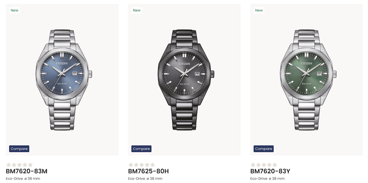 Citizen Eco Drive BM762-Unisex Steel