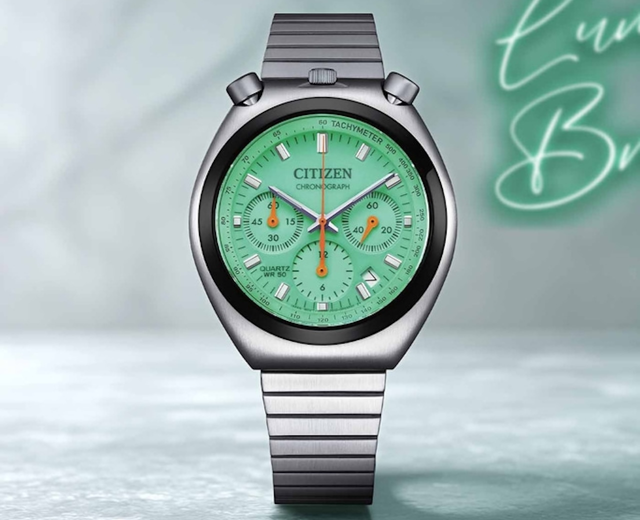 Citizen Retro Bullhead Chronograph Challenge Timer AN3660-73X Watch