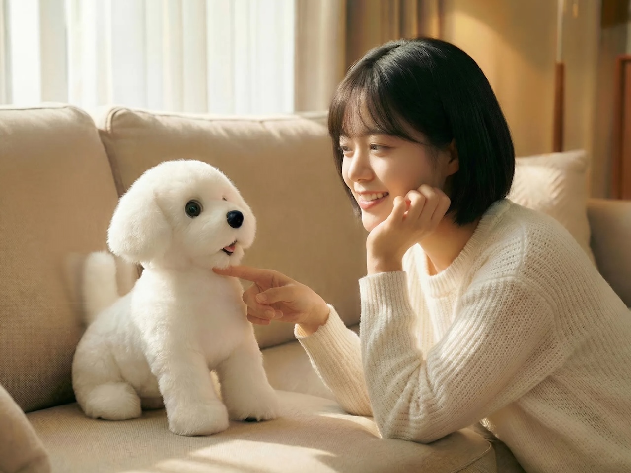 ECOVACS LilMilo White Robotic Pet Companion 3