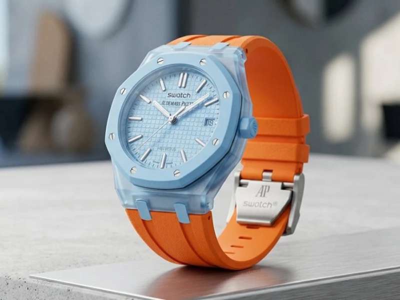 Helvetus Royal Pop rubber-strap concept