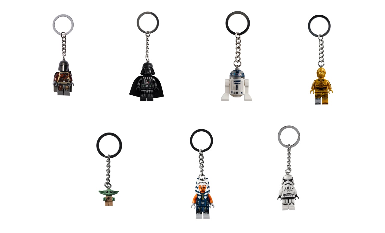 Lego Star Wars Keychain Collection