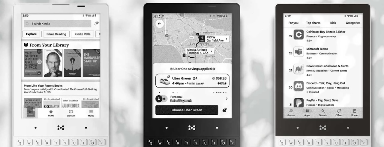 Minimal Phone E-ink Smartphone