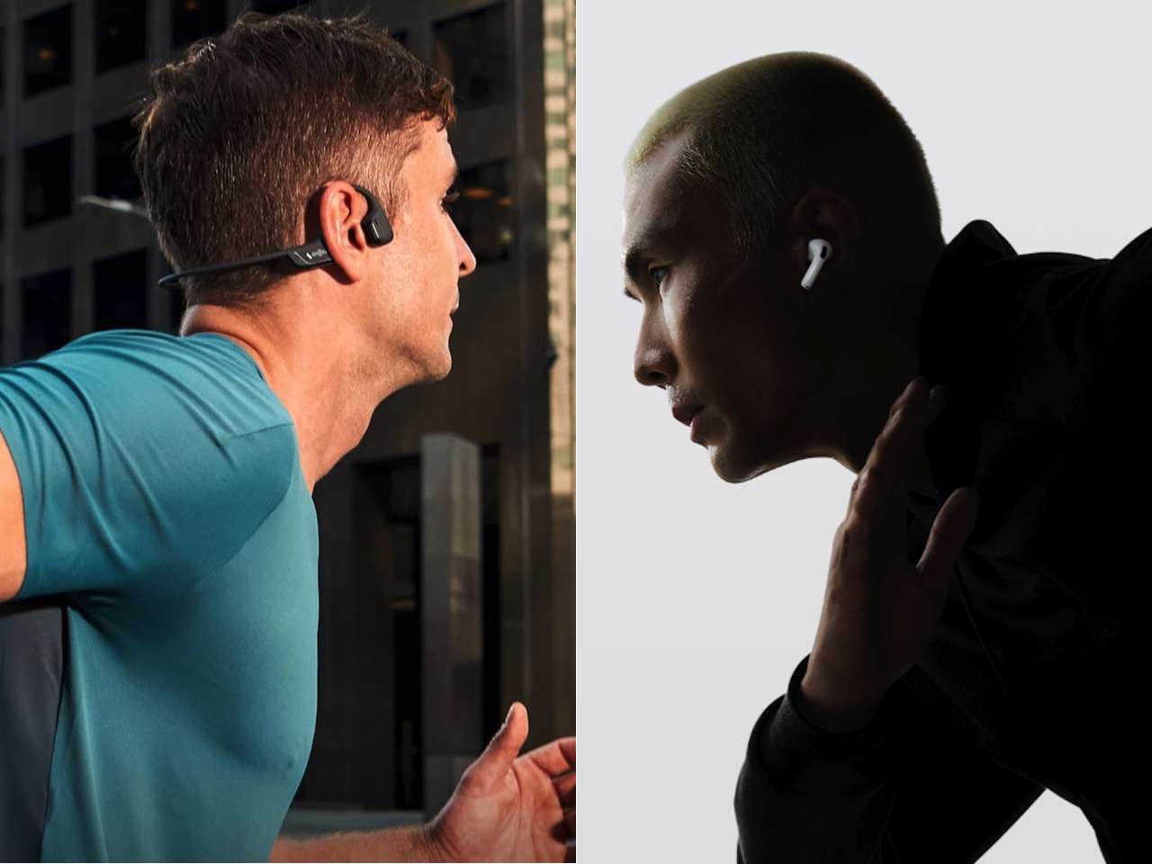OpenRun Pro 2 and AirPods Pro 3