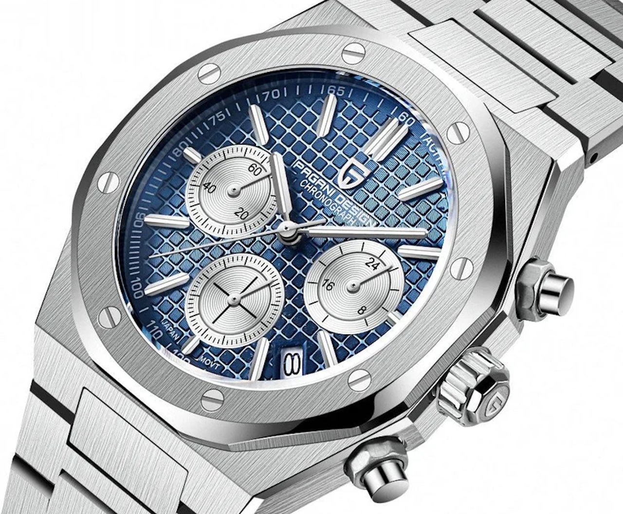FEICE Mens Watches Mechanical Automatic Watch 5ATM Waterproof Stainless Steel Luxury Watch