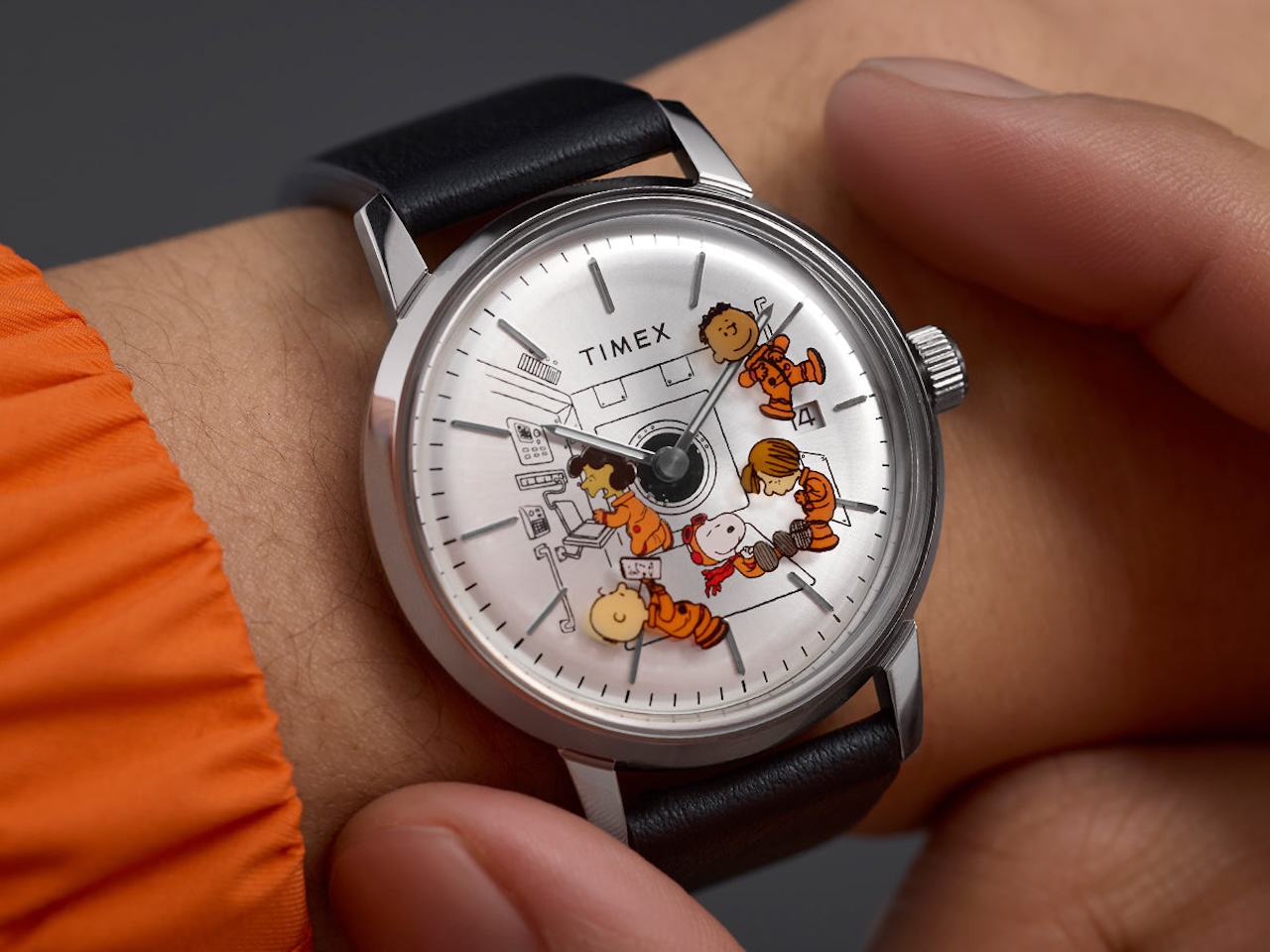 Peanuts x Timex Marlin Automatic Space Watch 40mm Launch