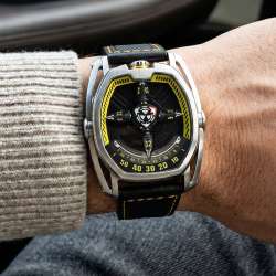PhantomX Four-Arm Rotating Seconds Watch Features