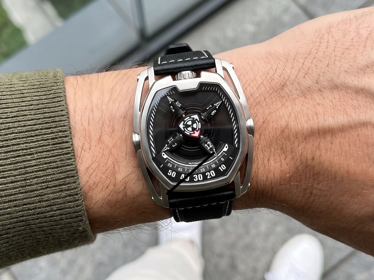 PhantomX Four-Arm Rotating Seconds Watch Release