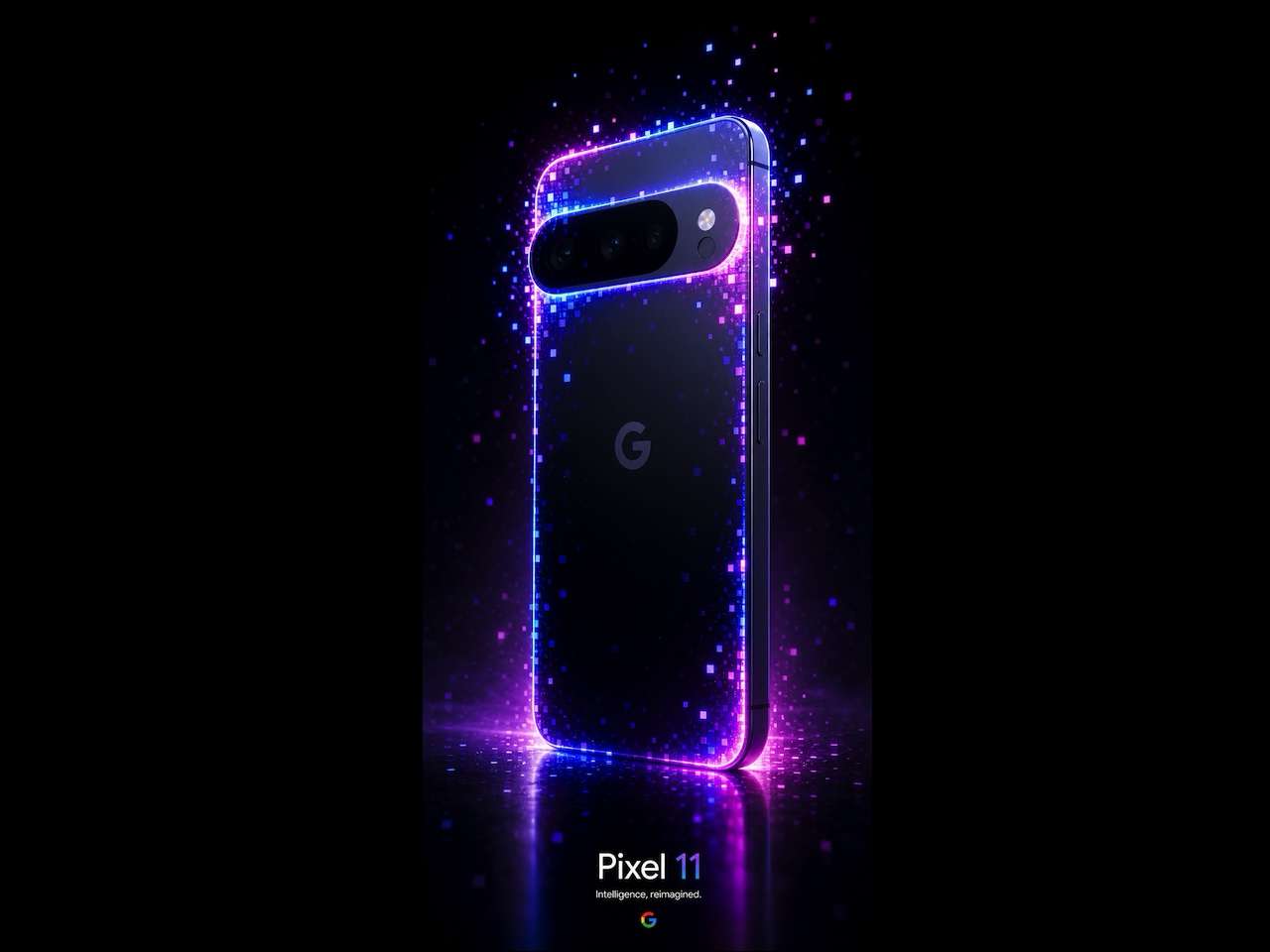 Pixel 11 with Pixel Glow Generated by AI