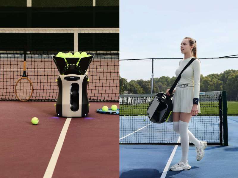 PongBot Aura AI Ball Machine E