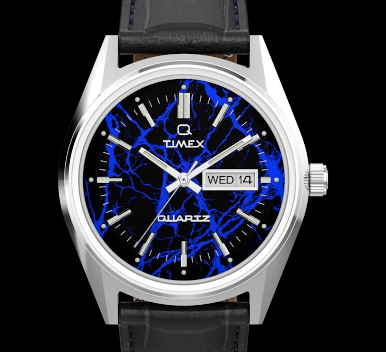 Q Timex Blue Vega