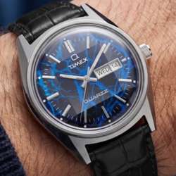 Q Timex Blue Vega Review