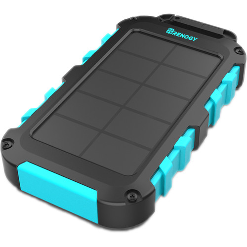 Renogy E.POWER 10000mAh Solar Power Charger with Built-In Solar Panel