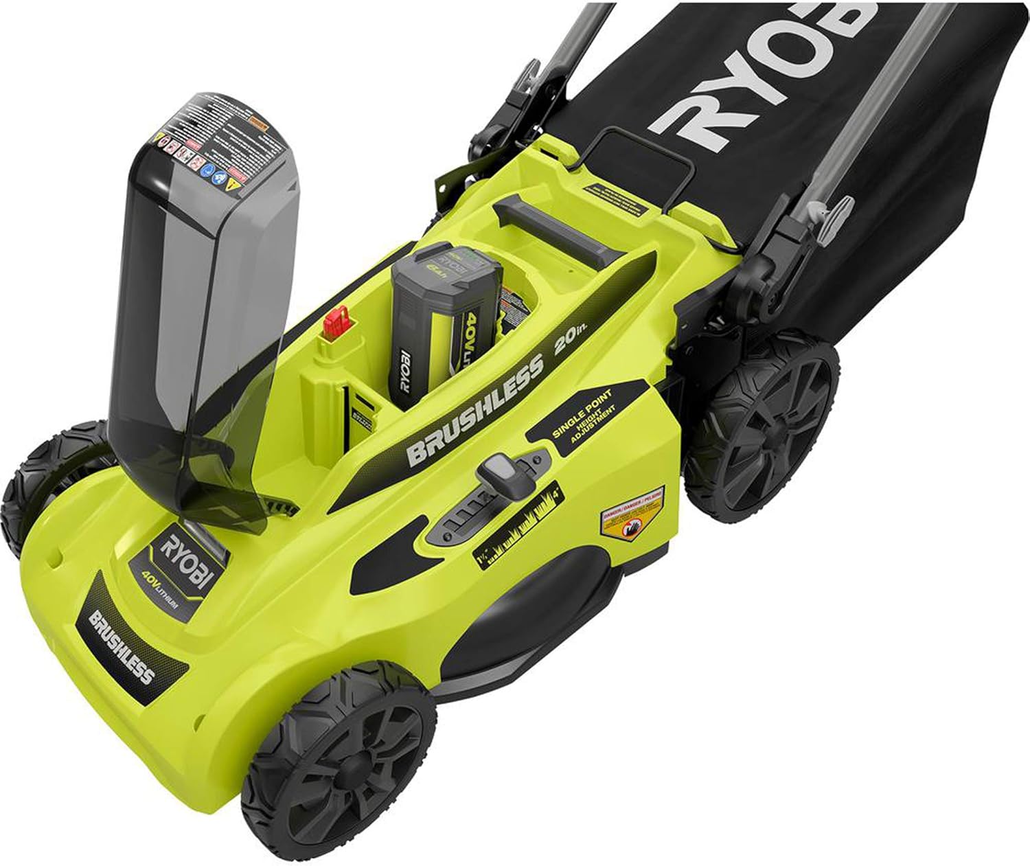 Ryobi 40V HP Brushless 20-inch Self-Propelled Lawn Mower