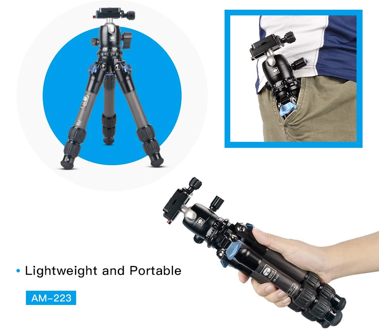 SIRUI AM-223 + B-00K Ball Head