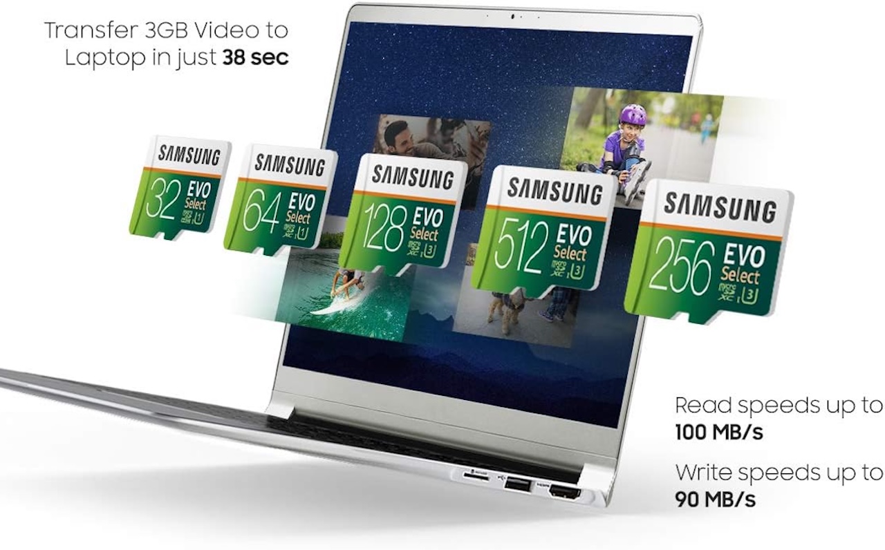 Samsung EVO Select 128GB microSDXC Class 10 U3